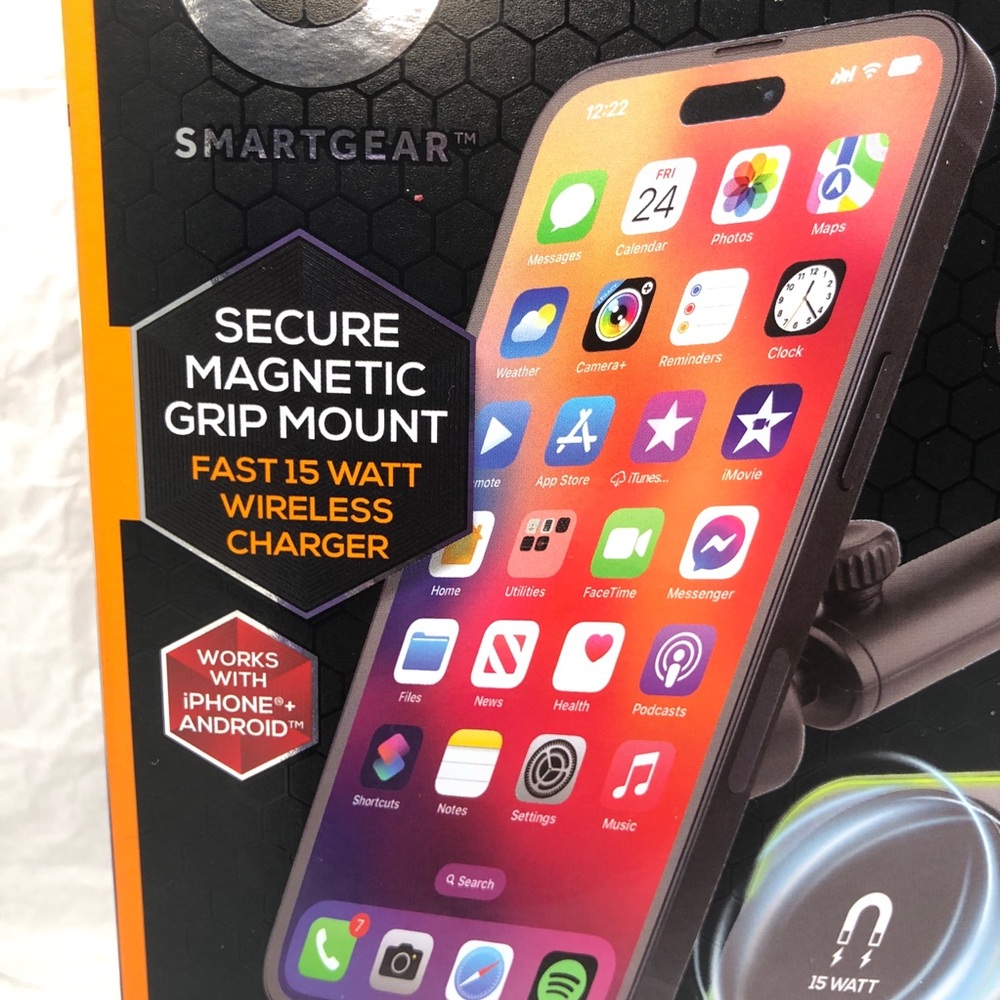 MAGNETIC WIRELESS CHARGING MOUNT - Picture 2 of 14